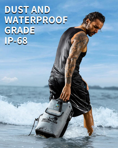 Dry Bag Backpack Waterproof Floating 20L/30L/40L, Dry Bags Waterproof Backpack for Men, Dry Sack Waterproof Bag Kayak